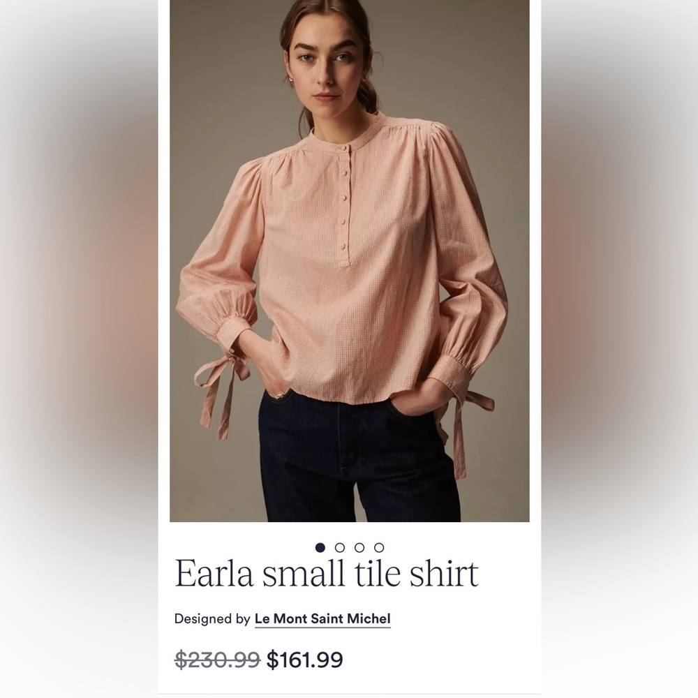 Earla small tile shirt